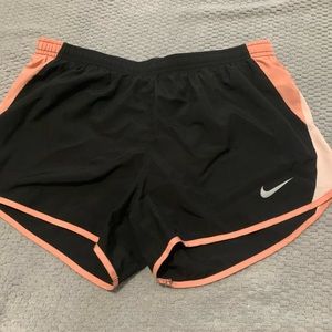Nike Black & Salmon Shorts
